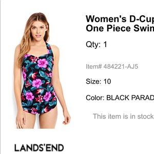 Land’s End swimsuit